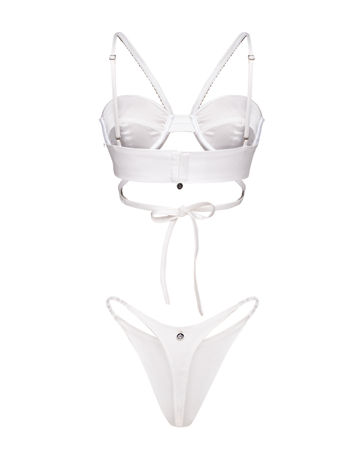 Ethereal Embrace Set - Pearl White