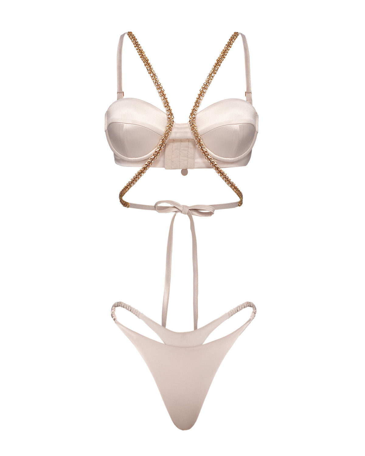 Ethereal Embrace Set - Light Gold