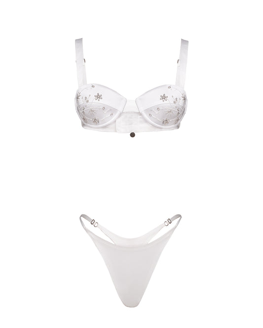 Ramaje Set - Pearl White