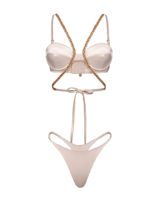 Ethereal Embrace Set - Light Gold