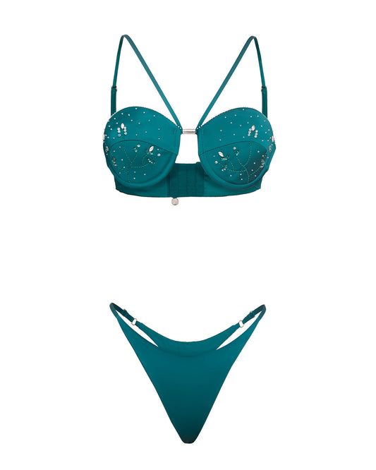 Starry Steps Set - Emerald Green