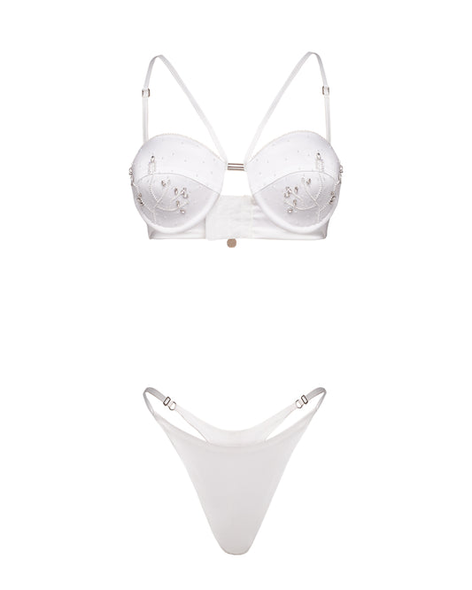 Starry Steps Set- Pearl White